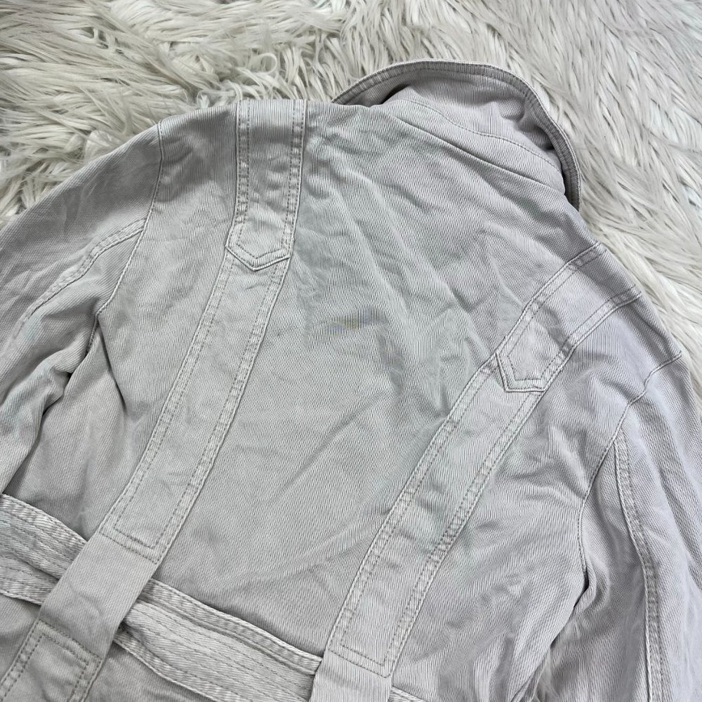 Anthropologie Belted Button Front Jacket - Picture 7 of 7